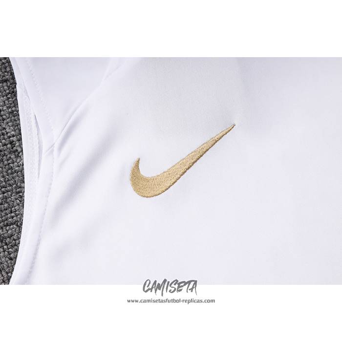 Camiseta de Entrenamiento Corinthians 2023-2024 Sin Mangas Blanco